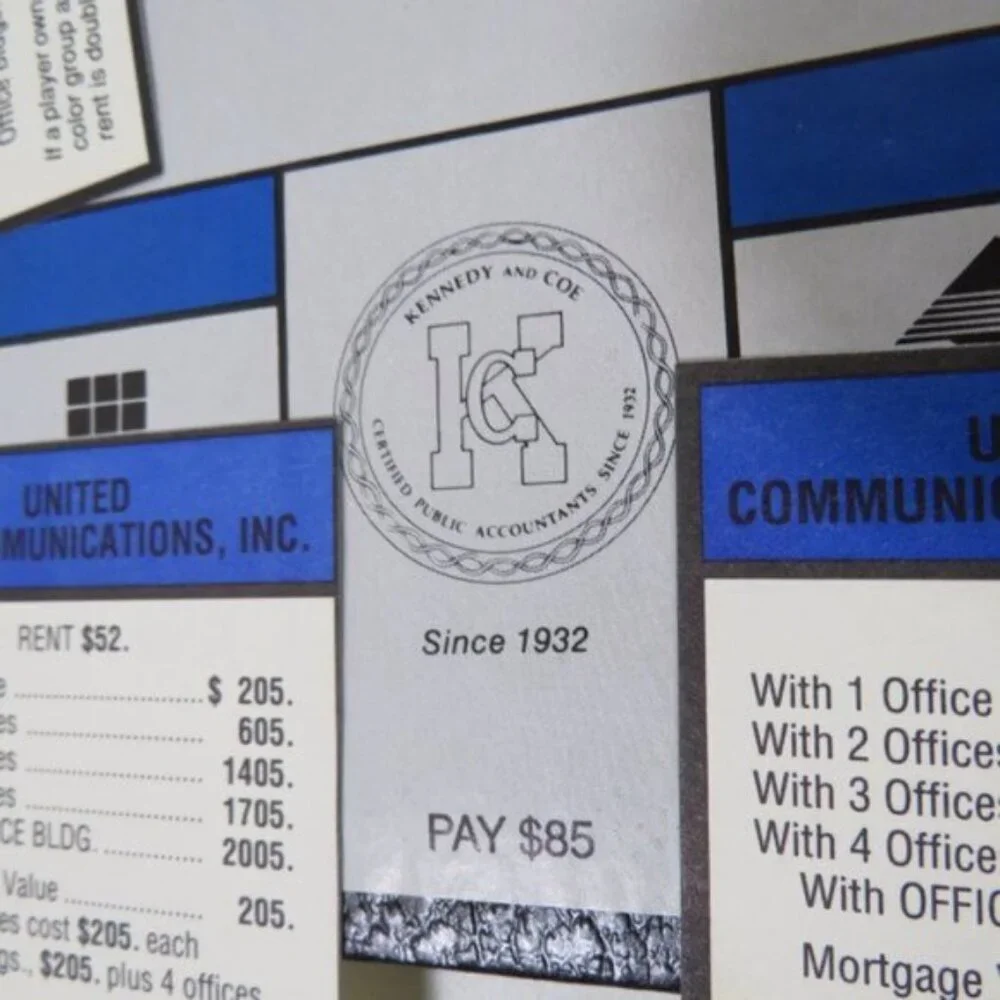 Sunfloweropoly Kansas Advertising Trivia Monopoly Board Game (Complete)